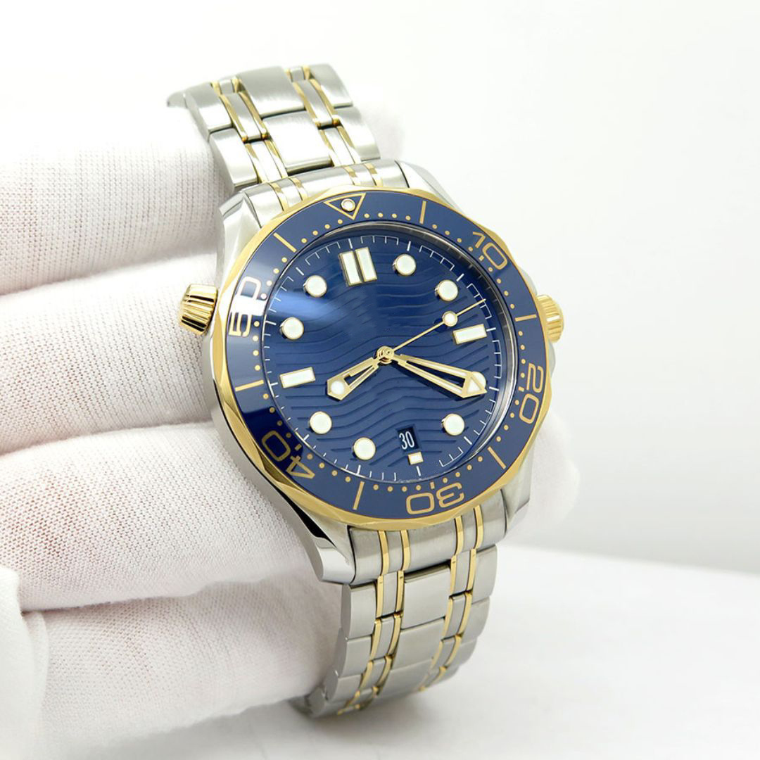 Aura Marine Blue Gold