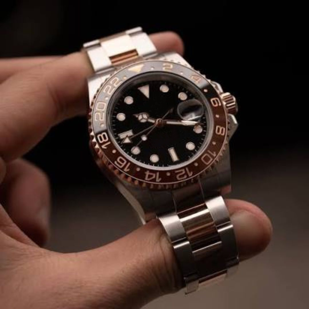Aeterna Dual-Time Amber Bronze